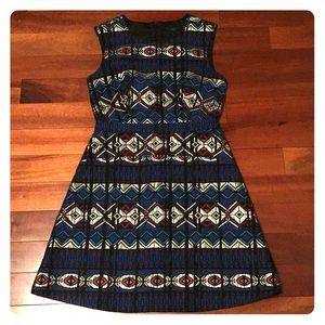 J. Crew Windowpane Jacquard Dress